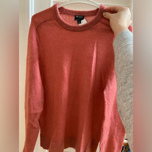 Todd snyder round neck sweater pink size L - Picture 9 of 9